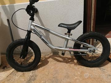 balanced bike bicicletta bimbi BRN con freni
