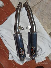 Scarico Galassetti carbonio Ducati SS750