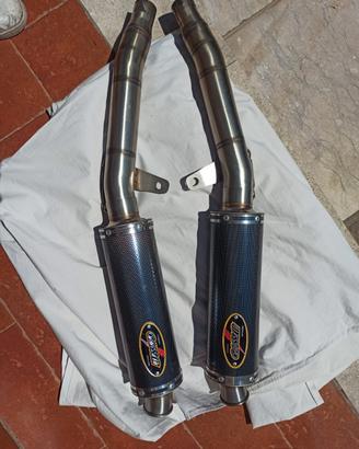Scarico Galassetti carbonio Ducati SS750