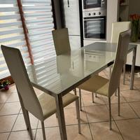 Tavolo Calligaris e sedie