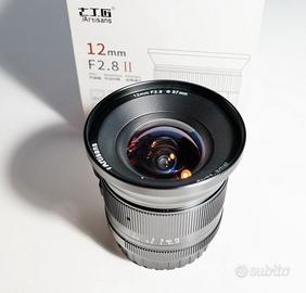 7ARTISANS 12mm f/2.8 mark II Fuji-X 🟢MAI USATO🟢