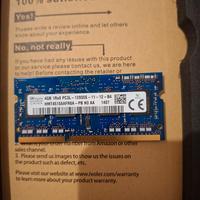 RAM 4GB PC3 sodimm