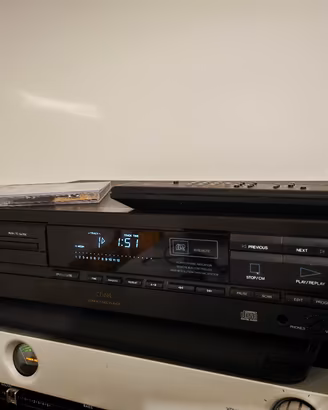 Lettore CD Philips CD 614 con telecomando Hi-Fi

