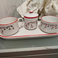 tazze zuccheriera ceramica deruta 