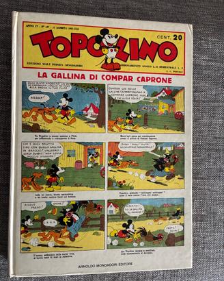 TOPOLINO 1935 LA GALLINA DI COMPAR CAPRONE