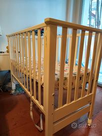 Lettino "Azzurra design" co-sleeping