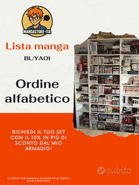 Lotto Manga vari - BL (Boys Love) /Yaoi/Yuri