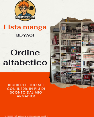 Lotto Manga vari - BL (Boys Love) /Yaoi/Yuri