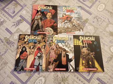 SHANGAI DEVIL - LOTTO 5 FUMETTI - BONELLI