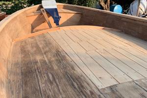 Gozzo legno resinato 6,5 mt