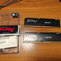 Kit RAM DDR5 32GB (2x16GB) Kingston FURY KF560C40B