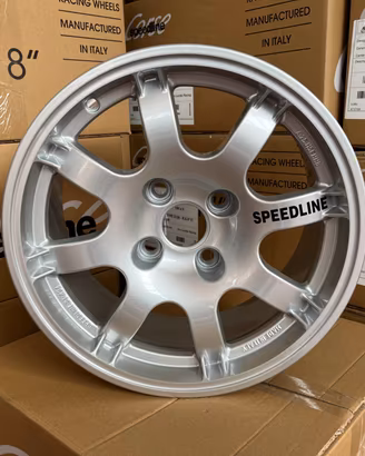 Cerchi in lega Speedline SL434 PTS 6,75x15 Silver