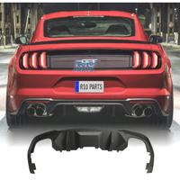 DIFFUSORE FORD MUSTANG 18-23 LOOK GT DOPPIA USCITA