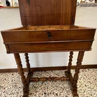 TAVOLINO DA LAVORO FINE '800 IN LEGNO