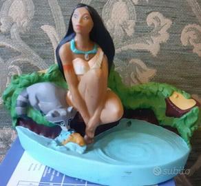 Modellino vintage Pocahontas,Meeko toy walt disney