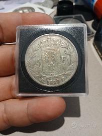 5 franchi 1829 francia 