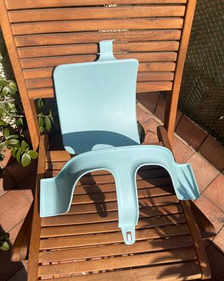 Set seggiolone stokke originale azzurro