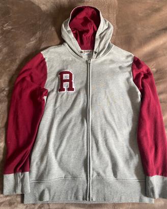 Felpa Pokémon XL Unisex rossa e grigia