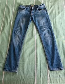 Jeans Zero Blu Denim Collection - Blu Taglia S