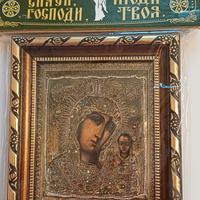 icona russa Madonna col bambino