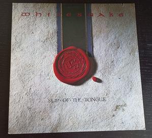 Vinile 33 giri Whitesnake "Slip of the tongue"