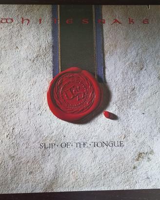 Vinile 33 giri Whitesnake "Slip of the tongue"