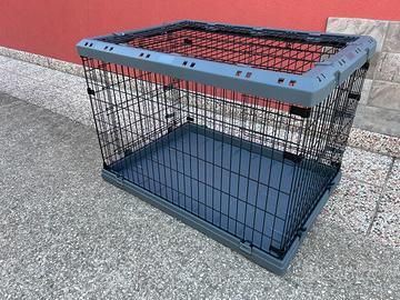 Box pieghevole per cani, con 2 o 3 aperture