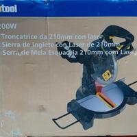 troncatrice a disco con mirino laser