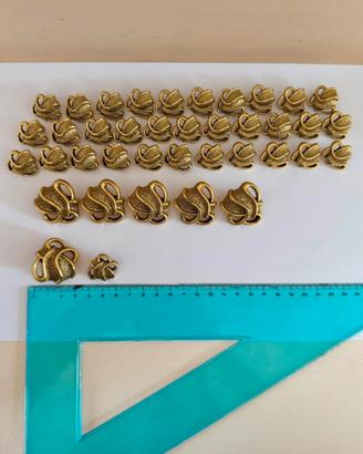 Bottoni oro vintage invecchiati