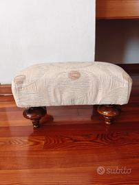Poggiapiedi Pouf vintage 
