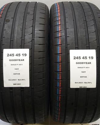 2 GOMME 245 45 19 GOODYEAR BR1291