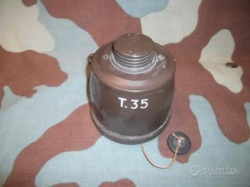 Filtro Maschera Anti-gas T-35 Regio Esercito WW2