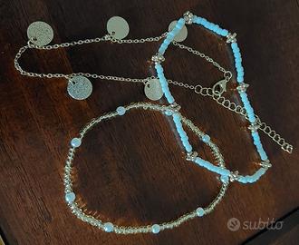 Set di tre graziosi cavigliere