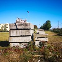 Pesi in cemento armato da gru