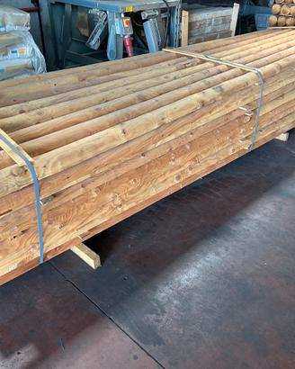 Pali torniti in LARICE D 12 cm