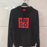 Hugo Boss felpa leggera nera e rossa