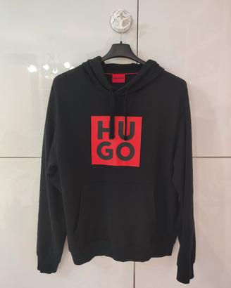 Hugo Boss felpa leggera nera e rossa