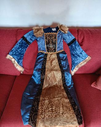 Vestito carnevale bambina 5-7 anni