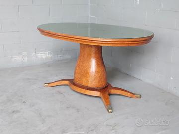 Tavolo In Radica Anni 50