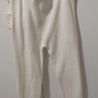 Leggins elastico in maglia a coste 