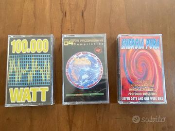 Set N°3 Musicassette "Progressive Trance Anni 90"