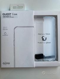 Cover trasparente iPhone 16e con laccetto