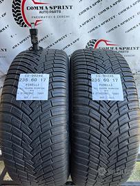 2 PNEUMATICI 235/60 R17 PIRELLI 4 STAGIONI 90%