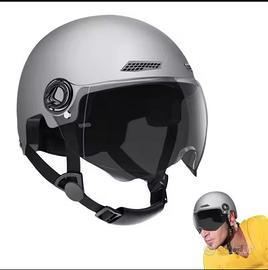 Casco jet monopattini o bike