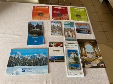 lotto 9 mappe città pieghevoli vedi elenco sotto
