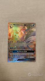 carta Pokémon ninetales di Alola GX