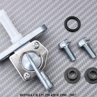 Rubinetto benzina per HONDA CR 125 250 450 R 1980