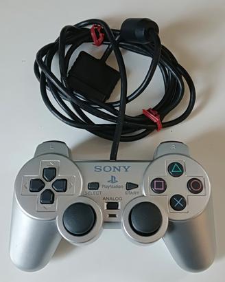 Controller originale PS2 ARGENTO DualShock