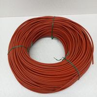 Guaina vetro - silicone rossa protezione termica