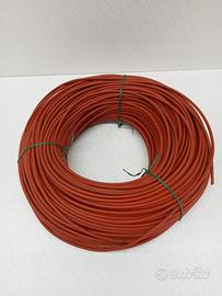 Guaina vetro - silicone rossa protezione termica